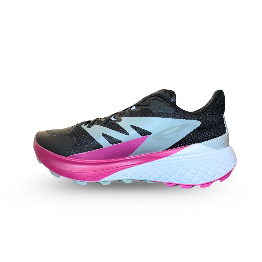 SEPATU TRAILRUN 910 NINETEN YUZA SPEEDGOTH HITAM/BIRU MUDA/MERAH STABILO - ORIGINAL 100%